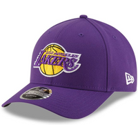 New Era 9FORTY Los Angeles Lakers NBA Team M-Crown Purple Snapback Cap - 60755462