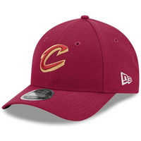 New Era 9FORTY Cleveland Cavaliers NBA Team M-Crown Red Snapback Cap - 60755472