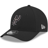 New Era 9FORTY NBA San Antonio Spurs Team M-Crown Black Snapback Cap - 60755485
