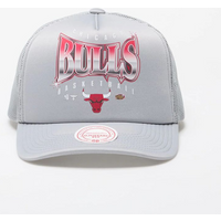 Mitchell & Ness NBA Chicago Bulls Glow Up Trucker Gray Cap - HHSSINTL1436-CBUGREY