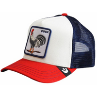 Goorin Bros. Team Rooster Cock Trucker Cap - 101-2009-WHI