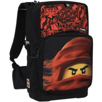 Children's school backpack for kindergarten red 18L Lego Ninjago Optimo Plus - 20222-2302