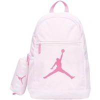 Air Jordan Jumpman School Pencil Case Backpack Pink + Pencil Case - 9B0503-I0A