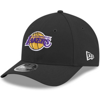 New Era 9FORTY Los Angeles Lakers NBA Team M-Crown Black Snapback Cap - 60755479