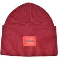 Hugo Boss Beanie Wool Winter Hat Red - 50496011-604