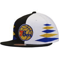 Mitchell & Ness NBA Diamond Cut Philadelphia 76ers Cap - HHSS1093-P76YYPPPBKWH