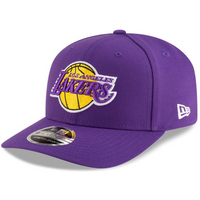 New Era 9SEVENTY Los Angeles Lakers NBA Team Purple Stretch Snapback Cap - 60755432