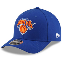 New Era 9FORTY New York Knicks NBA Team M-Crown Blue Snapback Cap - 60755468