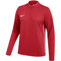 Nike Dri-Fit Park 26 Drill Top Women's Sweatshirt Red IB7540 657