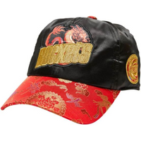 Mitchell & Ness NBA Houston Rockets New Dawn Dad Cap - 6LUOMM20058-HROBLCK