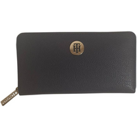 Tommy Hilfiger Women's TH Core Large Black Wallet - AW0AW08011 CJM