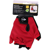 DUNLOP SENIOR RL CYCLING GLOVES - RED
