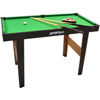 BLACK BILLIARDS TABLE 121x61x79CM ENERO PRO