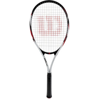 Wilson Fusion XL TNS RKT 3 4 3/8 tennis racket white-black-red WR199110U3