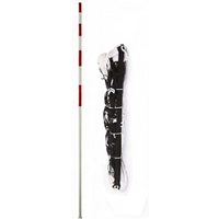 PROFESSIONAL VOLLEYBALL NET WITH ANTENNAS BLACK IV mlw NETEX