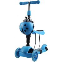 BALANCE SCOOTER 3IN1 ENERO BIEDRONKA BLUE