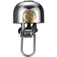 Rockbros retro bicycle bell silver and gold gloss