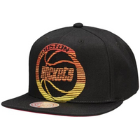 Mitchell & Ness NBA Houston Rockets Hardwood Classics Cap - 6HSSMM20017 HROBLCK