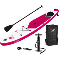SUP BOARD SET 150KG INFLATABLE HONOLULU 320x76x15CM RED