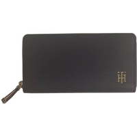 Tommy Hilfiger Saffiano Large Women's Wallet Black - AW0AW08507-CJM