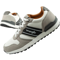 Wrangler men's sports shoes sneakers Wylie fashionable comfortable light gray
