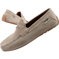 Wrangler men's shoes Maifield Suede moccasins, natural leather, beige