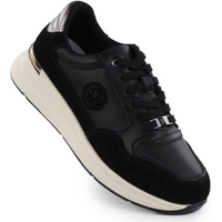 Women's black leather shoes Filippo DP7106/25