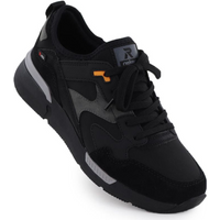 Rieker U1403-01 waterproof black sports shoes