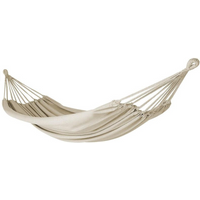 GARDEN HAMMOCK FOR 1 PERSON 200X100CM WITH ECRU COVER 1065427