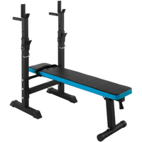 Straight adjustable training bench with stands REBEL ACTIVE RBA-2006