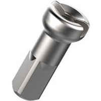 NA-PB14 PILLAR Spoke Nut 14mm Black