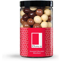 Assorted Chocolate Coated Hazelnuts, Palm Oil Free, 285g