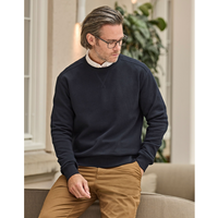 Tee Jays Men's Interlock Crewneck Sweatshirt | Heavyweight Cotton Blend | 3 Colours | S-3XL