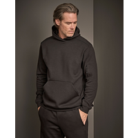 Tee Jays Men's Athletic Sweatshirt Hoodie | Hooded Jumper | Black or Grey | XS-3XL