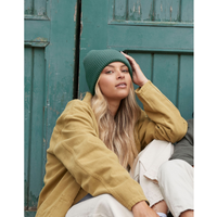 Beechfield Oversized Cuffed Beanie | Unisex | Ribbed | Wide Cuff | 7 Colours | One Size