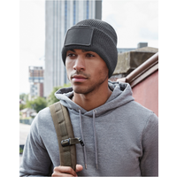 Beechfield Removable Patch Thinsulate™ Beanie | Unisex | Thermal | 4 Colours | One Size