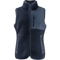 James Harvest Kingsley Ladies Sherpa Fleece Gilet | Super Heavyweight Body Warmer | 3 Colours | XS-2XL