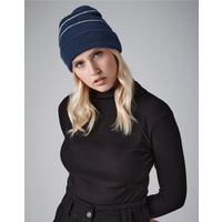 Beechfield Enhanced-Viz Beanie | Unisex | Hi Vis Options | Reflective Stripes | 4 Colours | One Size