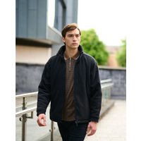 Regatta Asgard II Quilted Fleece | Men's Lightweight Zip Jacket | Black or Navy | S-3XL