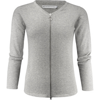 James Harvest Ashland Ladies Zip-Up Jumper | Full Zip Knitwear | Organic Cotton | 3 Colours | XS-2XL