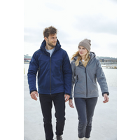 Clique Grayland Men's Padded Softshell Jacket | Very Waterproof | Hood | 3 Colours | XS-4XL