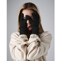 Beechfield Touchscreen Smart Gloves | Unisex | Black | S-XL