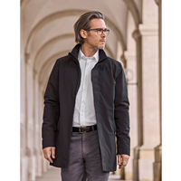 Tee Jays All Weather Men's Parka Jacket | Waterproof | Breathable | Insulated | Black | S-3XL