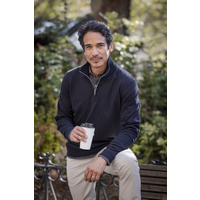 Cutter & Buck Oakville Men's Quarter Zip Jumper | Soft Cotton-Rich Knitwear | 3 Colours | S-4XL