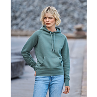 Tee Jays Ladies Hooded Sweatshirt | Hoodie Top | Ringspun Cotton Blend | 6 Colours | S-2XL