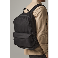 Quadra Academy Backpack | 18 Litre Rucksack | Padded Straps | Navy or Black | One Size