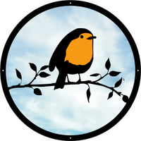 SunCatcher Garden Mirror Round Robin Range of Sizes