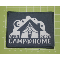 Camp at Home 2020 Fabric Badge