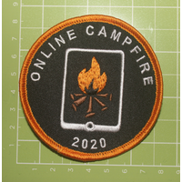 Online Campfire 2020 Fabric Badge