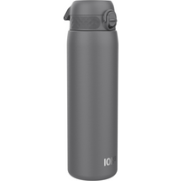 Leak Proof 1 Litre Thermal Water Bottle, Insulated, Grey, 1L